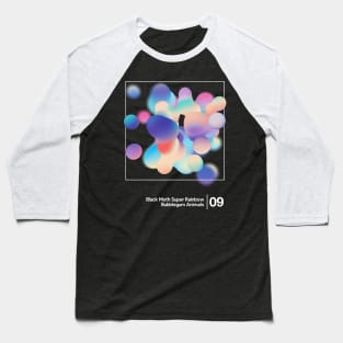 BMSR - Bubblegum Animals / Minimalist Style Graphic Design Baseball T-Shirt